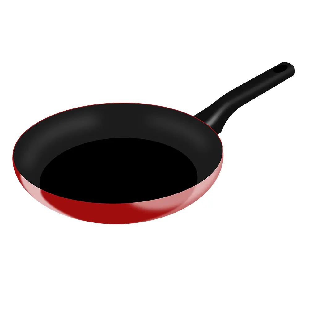 Frying pan red