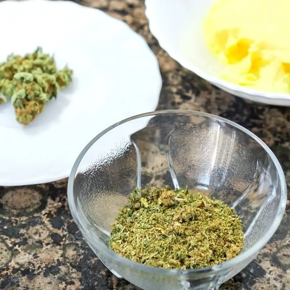 Infusing cannabis and butter